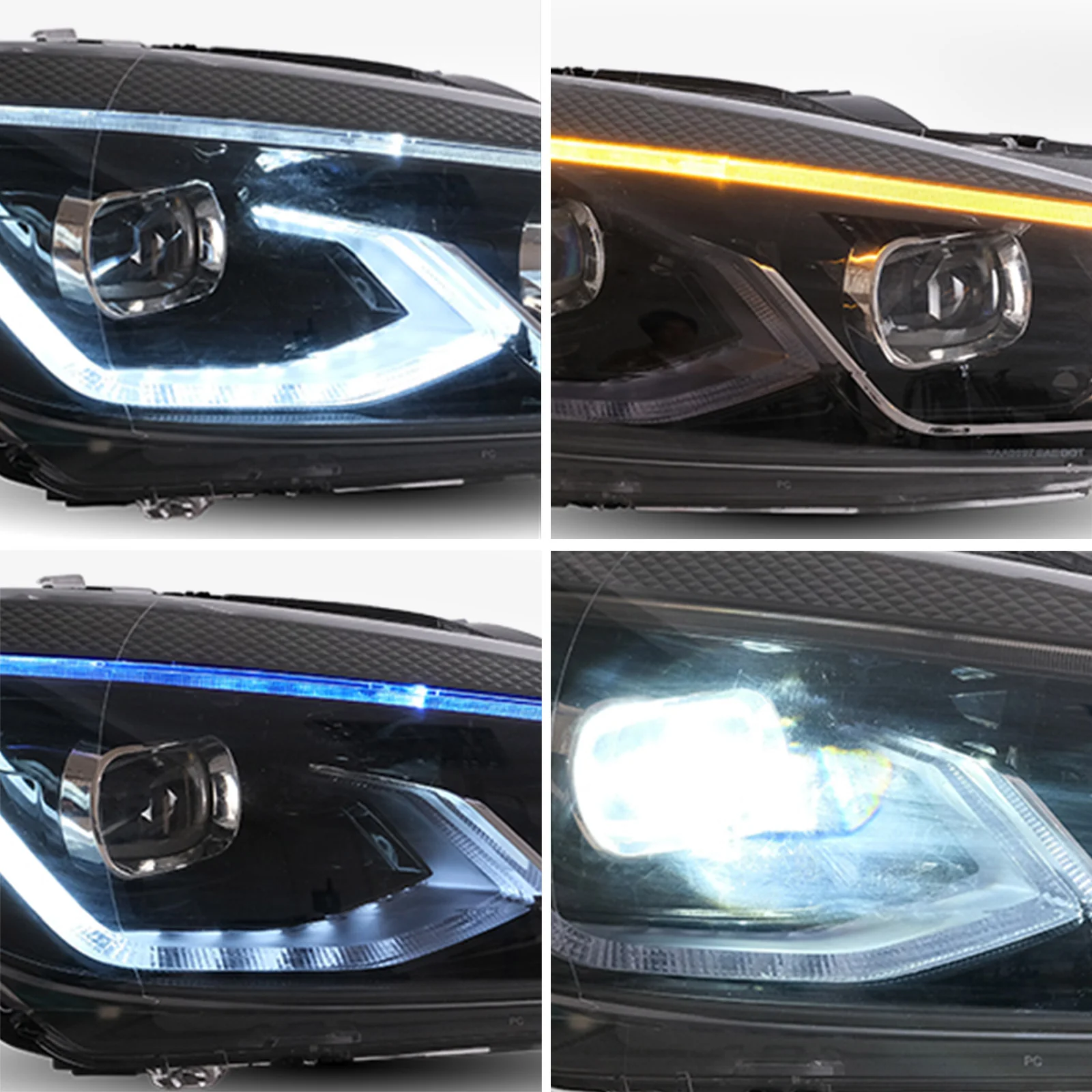 VLAND LED Projector Headlights Head Lamps For Volkswagen VW Golf MK6 2009-2014(Europe is 2008-2012) - Image 11
