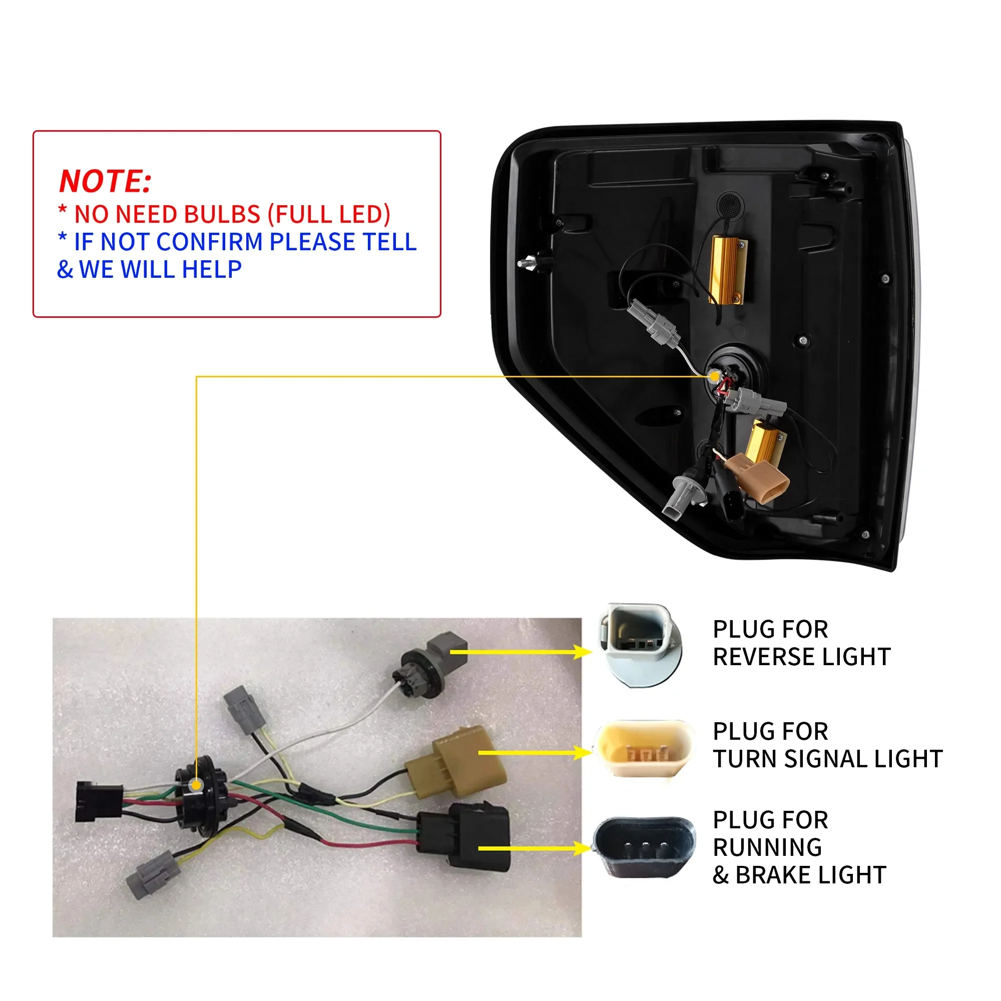 VLAND LED Headlights And Tail lights Assembly Fit for Ford F150 2009-2014 - Image 8