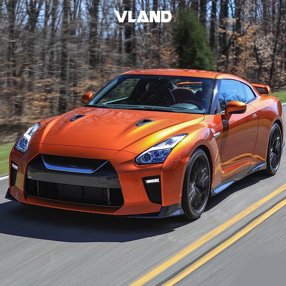 VLAND LED Headlights For 2008-2023 Nissan GTR R35 - Image 11