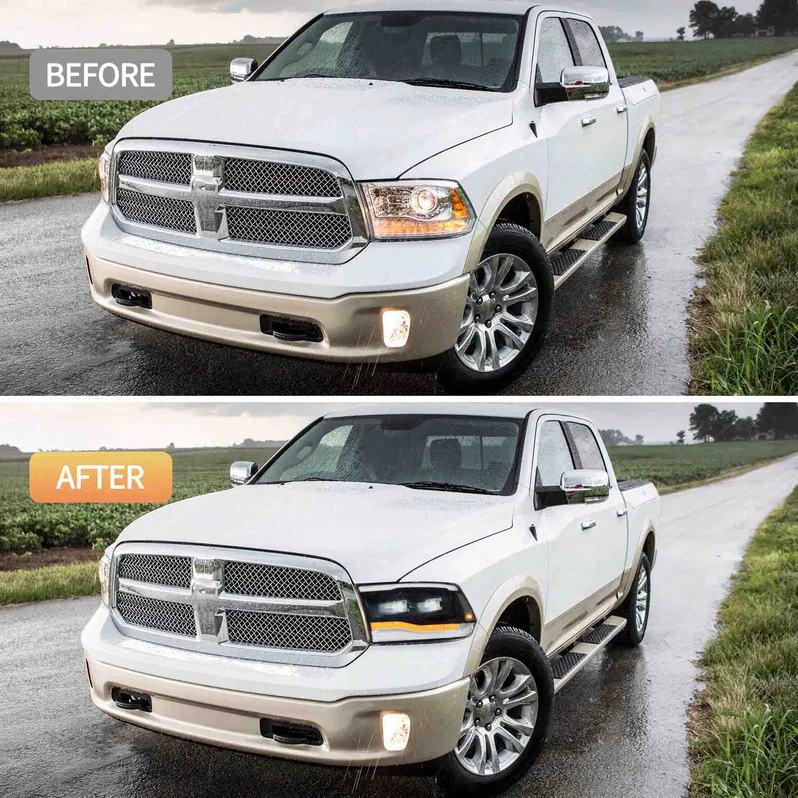 VLAND LED Headlights For 2009-2018 RAM 1500 2500 3500 - Image 9