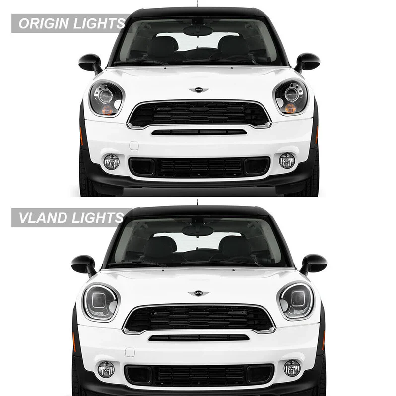 VLAND LED Headlights For 2010-2016 Bmw Mini Countryman R60 - Image 7