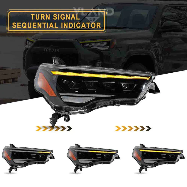 VLAND LED Headlights For 2014-2024 Toyota 4Runner - Image 9