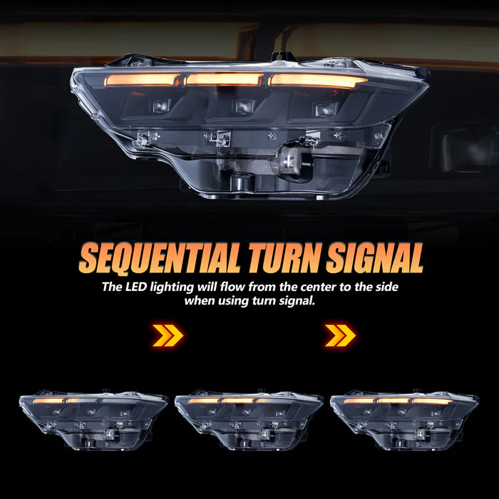 VLAND LED Headlights For 2024 2025 Ford Mustang 7th Gen - Image 4
