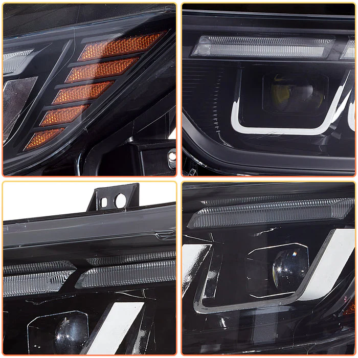 VLAND LED Headlights For Ford Mustang 2015-2017 (S550 Pre-Facelift) - Image 8