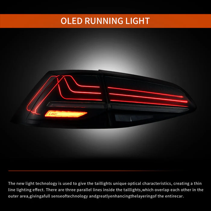 VLAND LED Laser Taillights For 2015-2021 Volkswagen VW Golf 7 MK7 MK7.5 Hatchback (Europe is 2013-2019) - Image 10