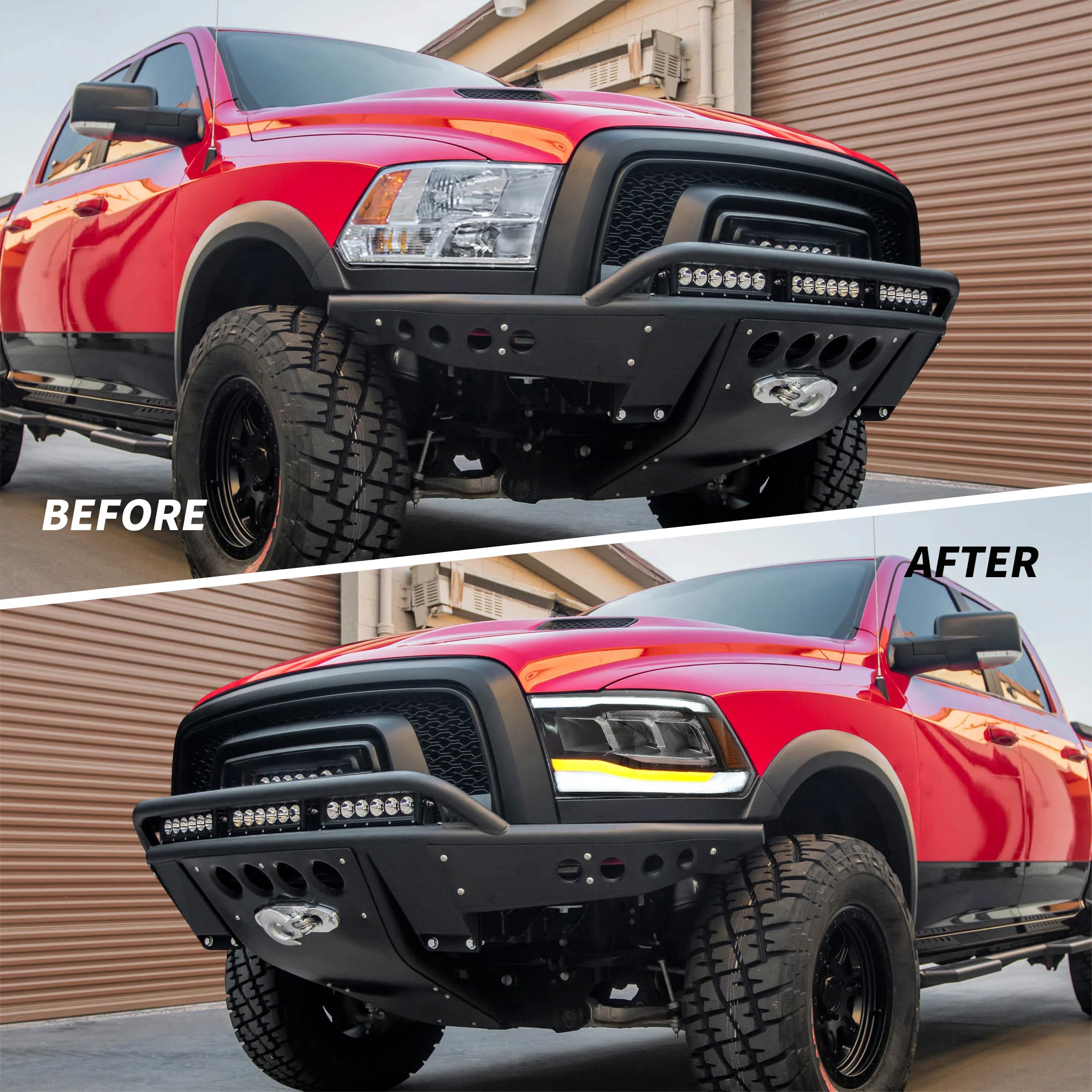 VLAND LED Projector Headlights For Dodge Ram 1500/2500/3500 2009-2018/Ram 1500 Classic 2019-2021 - Image 17
