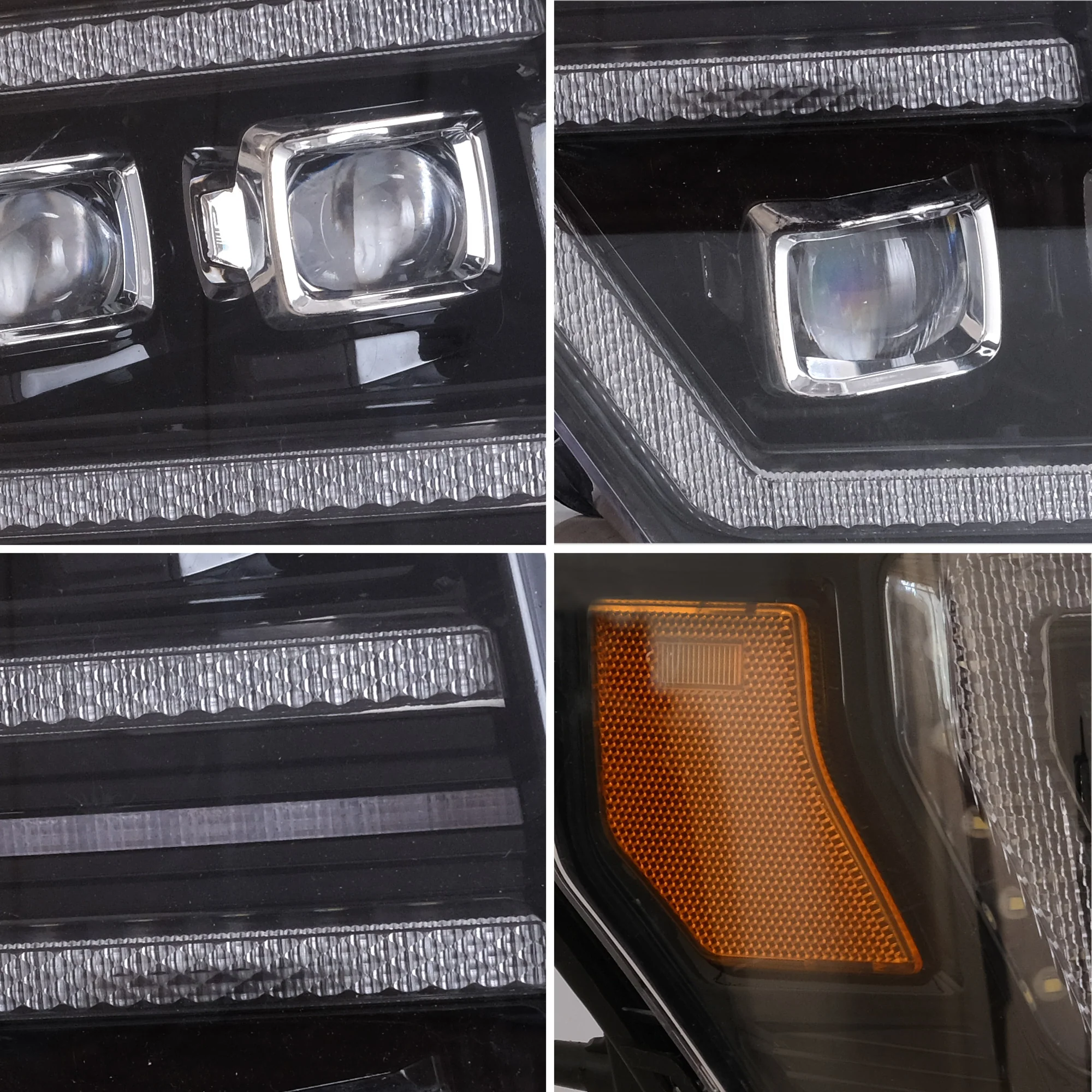 VLAND LED Projector Headlights For Ford F150 2009-2014 with Dynamic DRL - Image 7