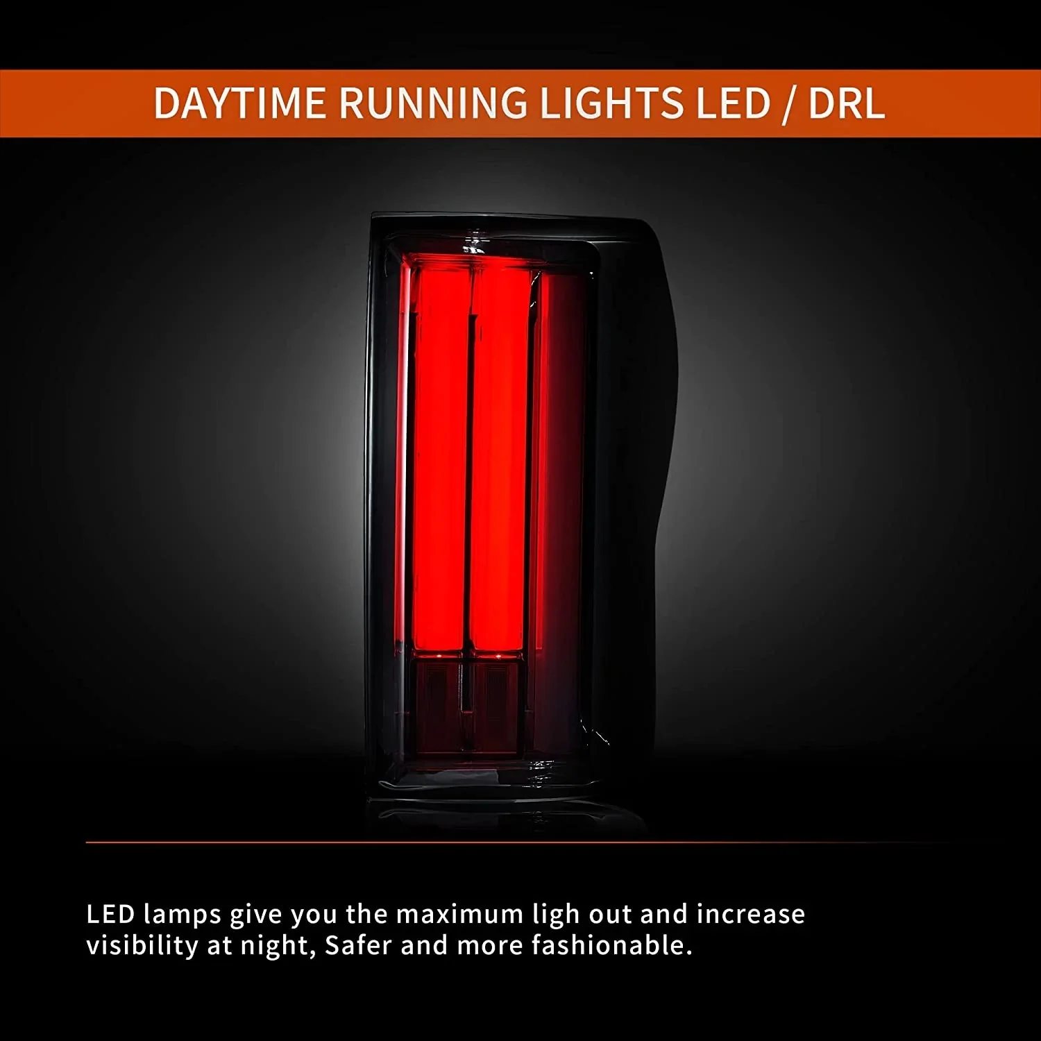 VLAND LED Smoked Tail Lights For 2007-2013 Toyota Tundra With Start-up Animation - Image 5