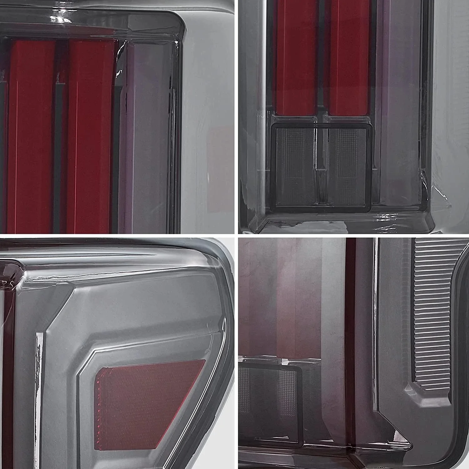 VLAND LED Smoked Tail Lights For 2007-2013 Toyota Tundra With Start-up Animation - Image 9