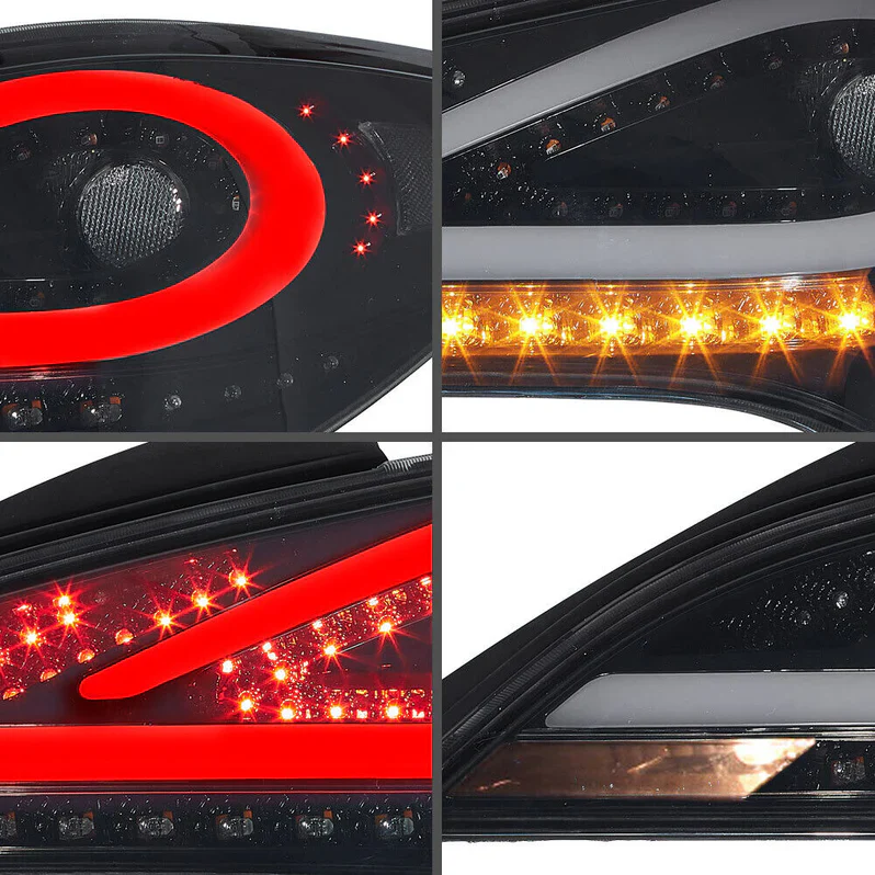 VLAND LED Smoked Taillights For 2010-2016 Hyundai Genesis Coupe w/Sequential - Image 6