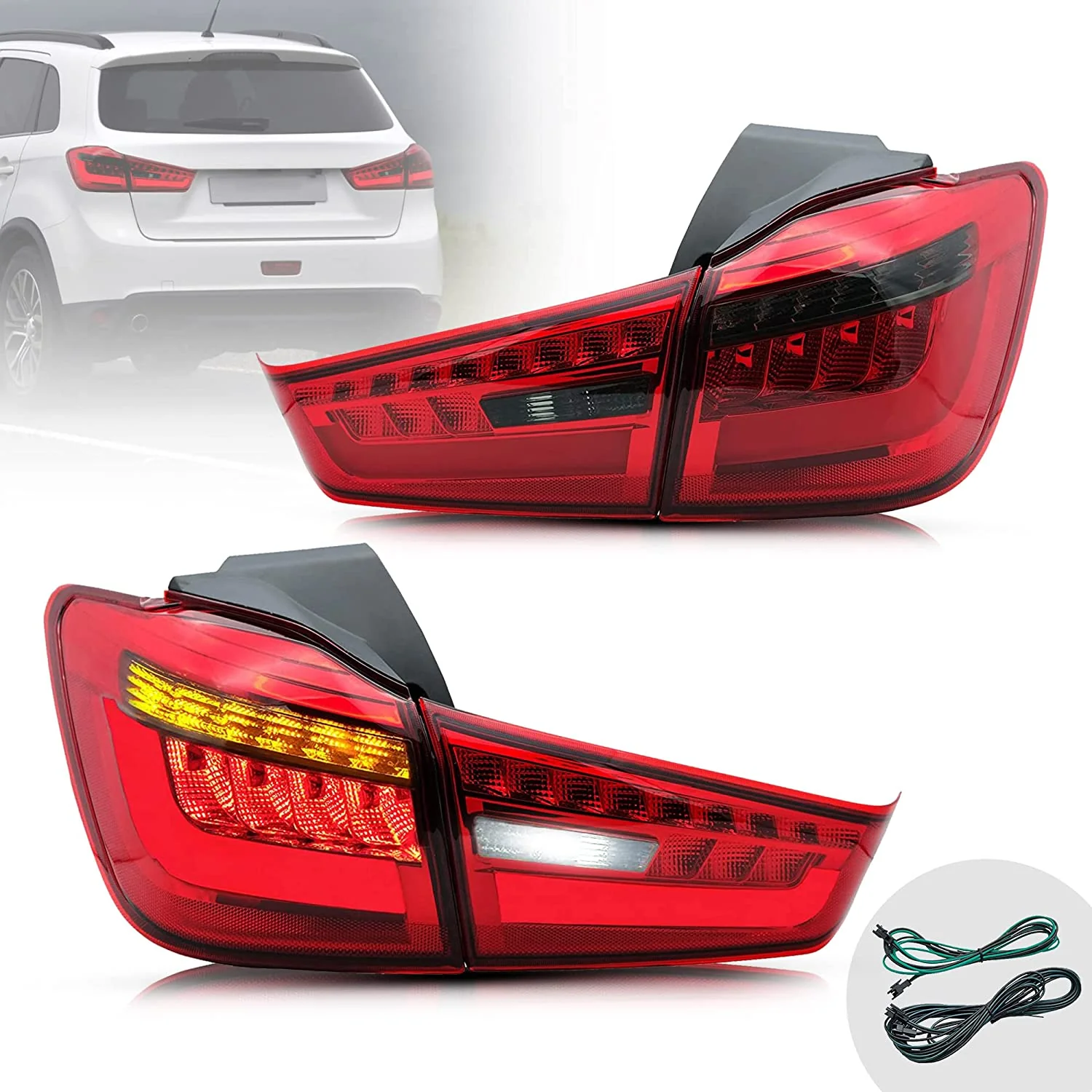 VLAND LED Tail Lights For 2012-2018 Mitsubishi ASX / Out Lander Sports
