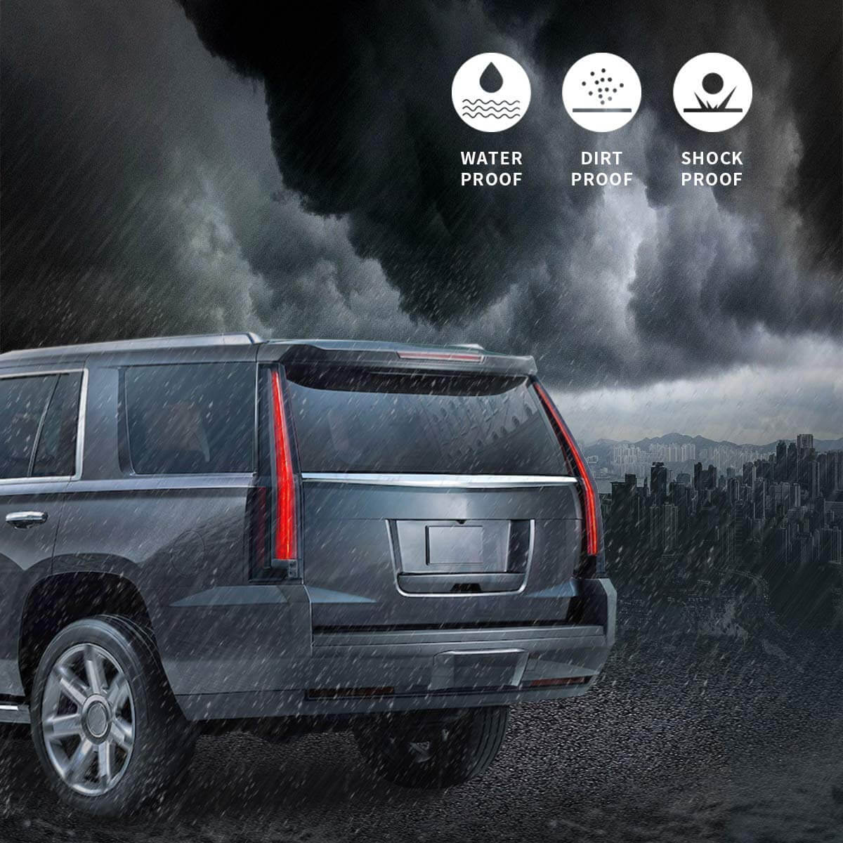 VLAND Full LED Tail Lights For Cadillac Escalade 2007-2014 - Image 11