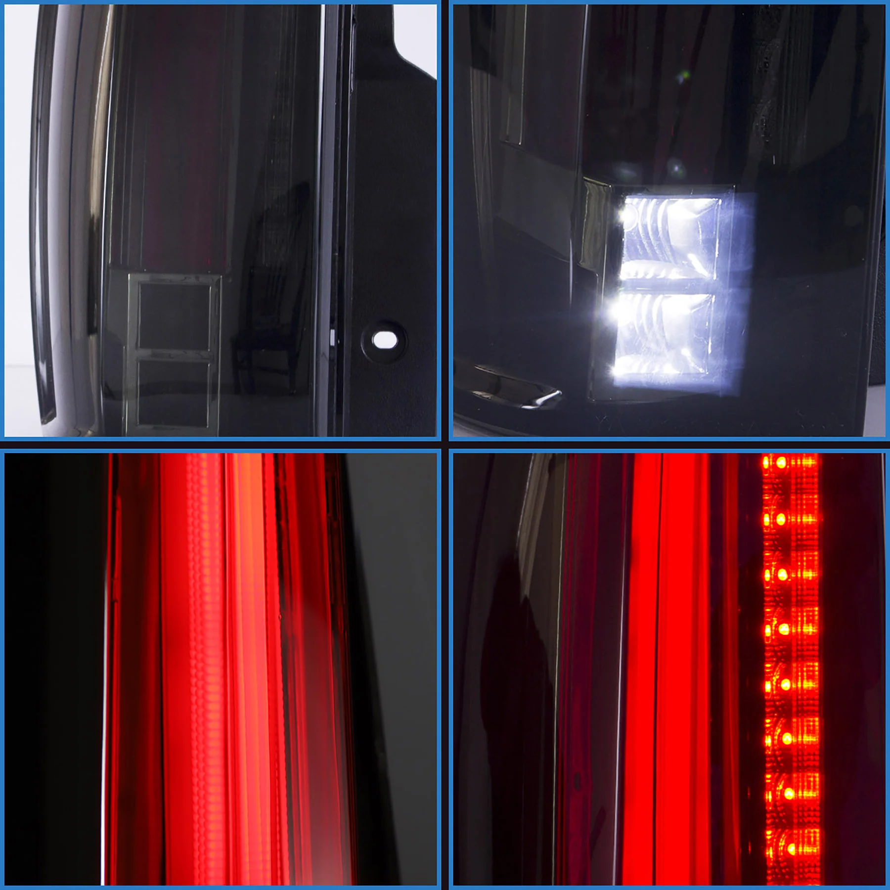 VLAND Full LED Tail Lights For Cadillac Escalade 2007-2014 - Image 13