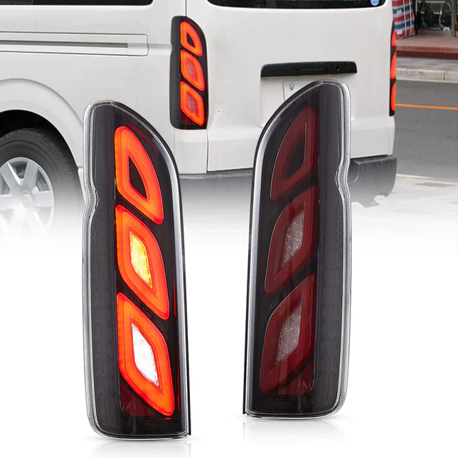 VLAND LED Taillights For 2005-2019 Toyota Hiace W/Startup Animation - Image 2