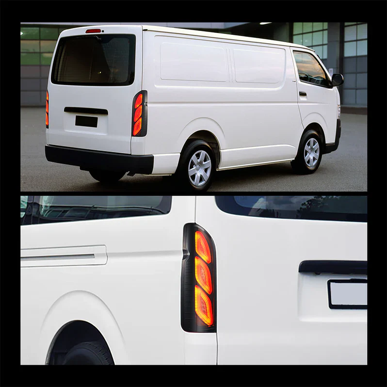 VLAND LED Taillights For 2005-2019 Toyota Hiace W/Startup Animation - Image 6