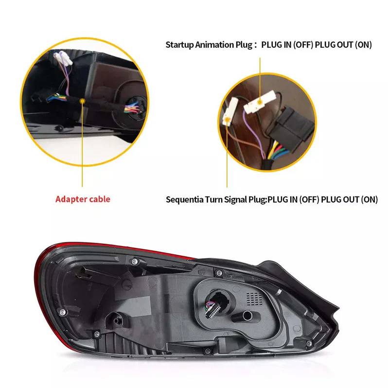 VLAND LED Taillights For 2009-2014 Scirocco - Image 5