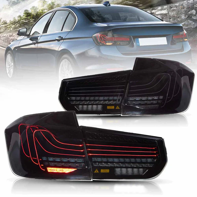VLAND LED Taillights For 2012-2019 BMW 3 Series F30 M3 F80 Laser DRL - Image 2