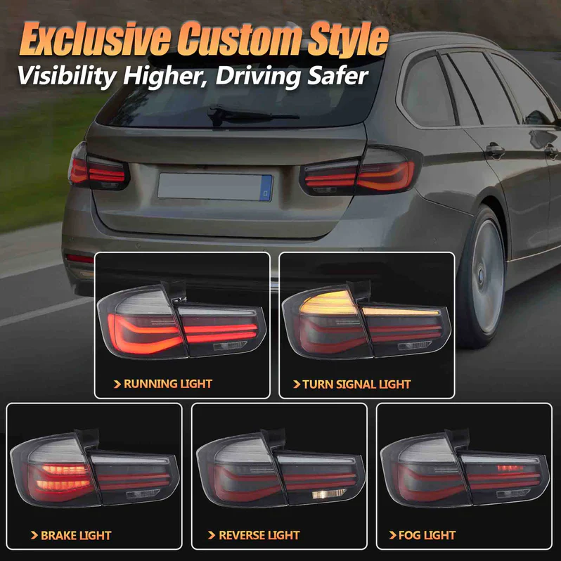 VLAND LED Taillights For 2012-2019 BMW 3 Series F31 Touring - Image 3