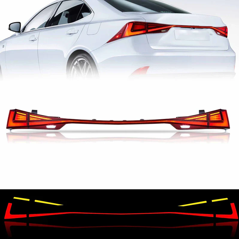 VLAND LED Taillights For 2014-2020 Lexus IS 250 350 200t 300h F Sport - Image 2