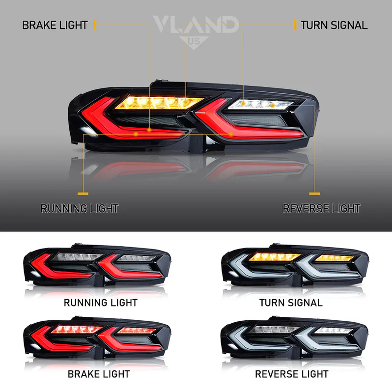 VLAND LED Taillights For 2019-2024 Chevrolet Camaro - Image 10
