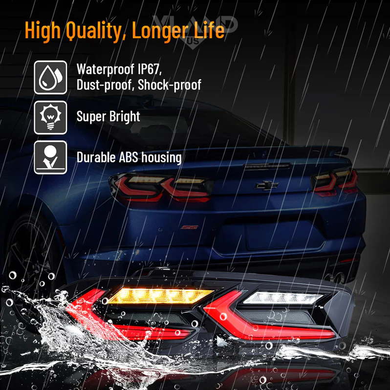 VLAND LED Taillights For 2019-2024 Chevrolet Camaro - Image 4