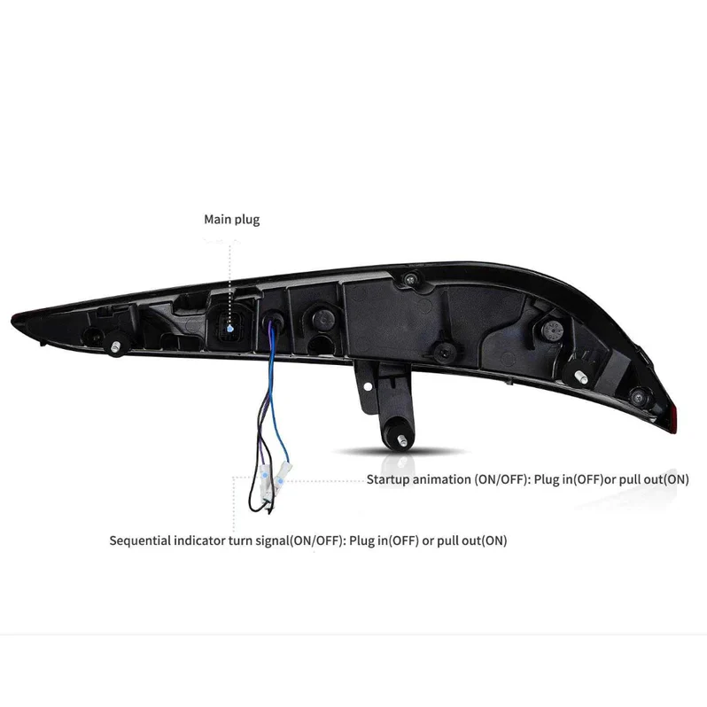 VLAND LED Taillights For Toyota GR Supra A90/A91 2019-2024 - Image 6