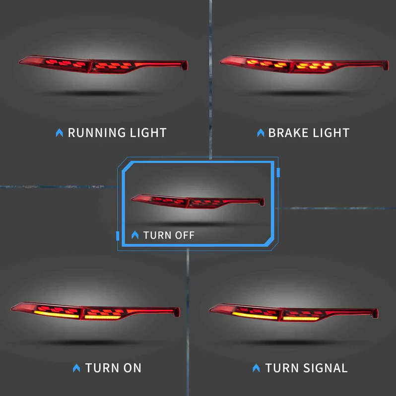 VLAND LED Taillights For 2021–2024 Toyota Venza & Toyota Harrier - Image 4