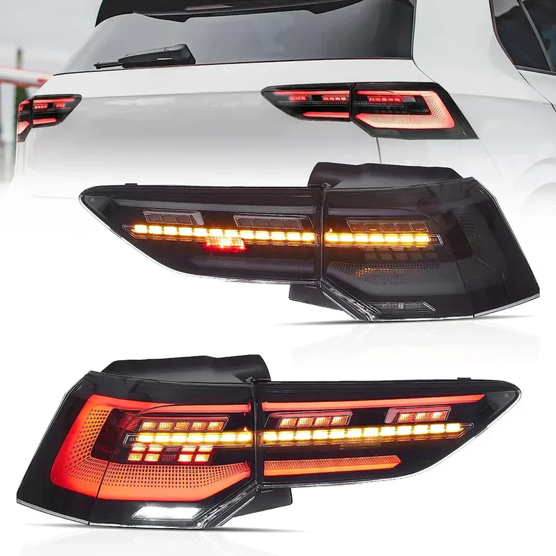 VLAND LED Taillights For 2022-2024 Volkswagen Golf Mk8 (Europe is 2020-2024)