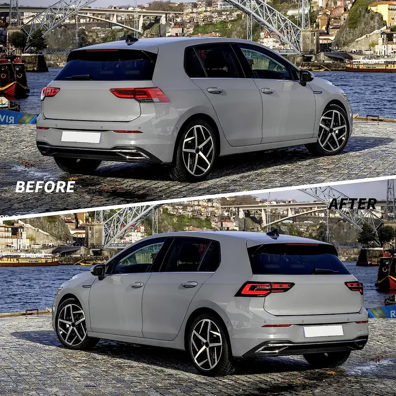 VLAND LED Taillights For 2022-2024 Volkswagen Golf Mk8 (Europe is 2020-2024) - Image 7
