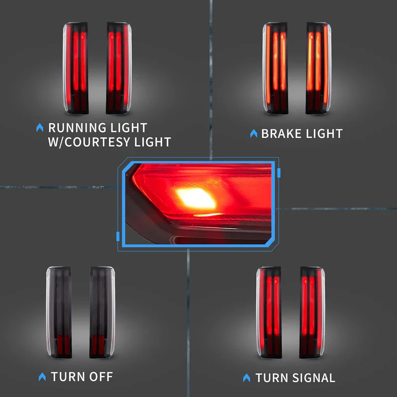 VLAND LED Taillights For 2022-2024 Toyota Tundra W/Start-up Animation - Image 5