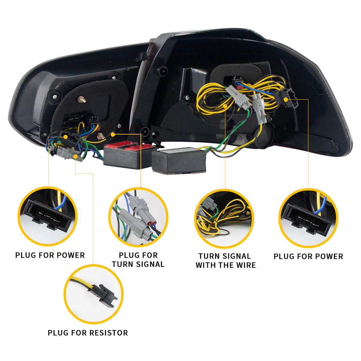 VLAND LED Headlights and Taillights for Volkswagen Golf 6 MK6 2009-2014 (Europe is 2008-2012) - Image 17