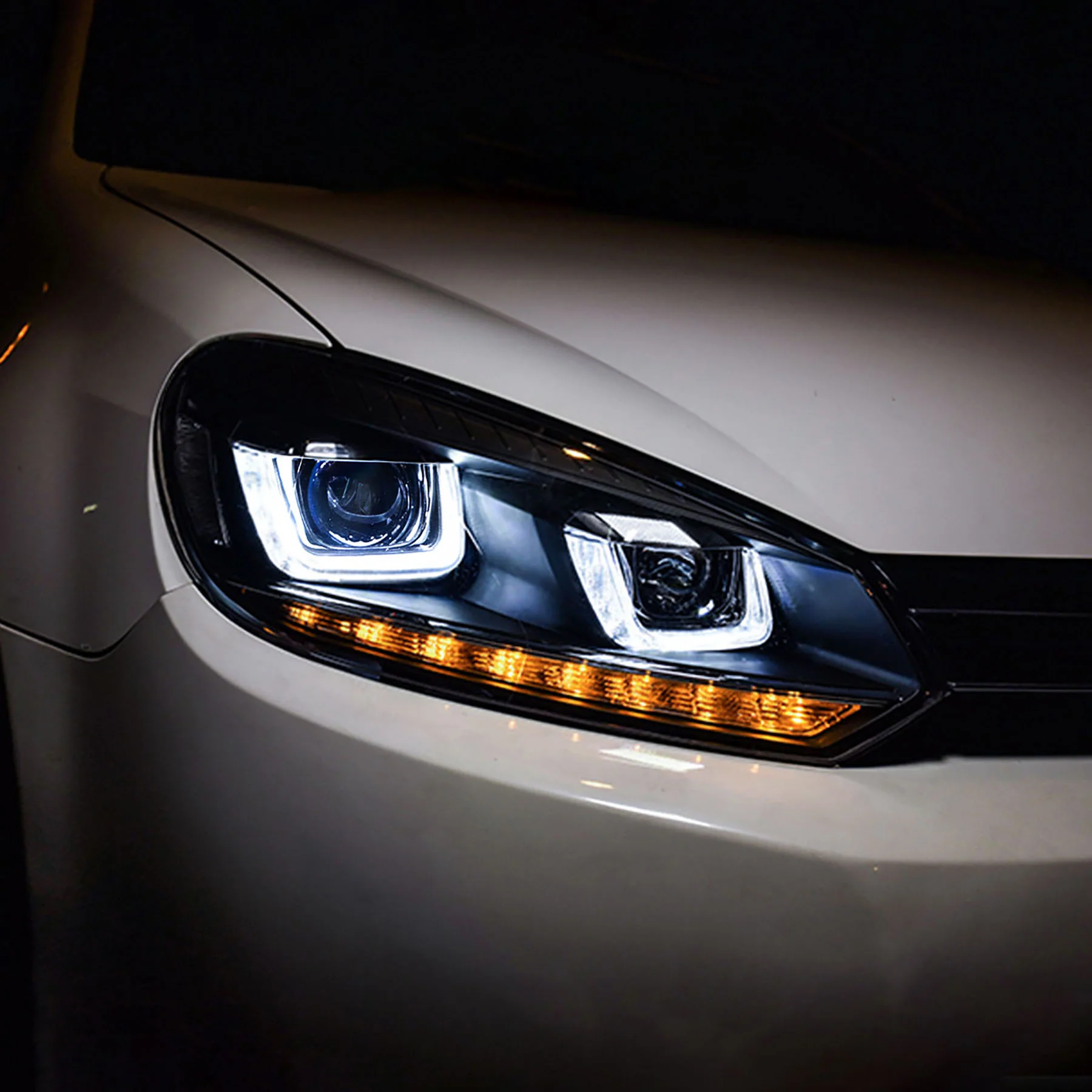 VLAND LED Headlights and Taillights for Volkswagen Golf 6 MK6 2009-2014 (Europe is 2008-2012) - Image 8