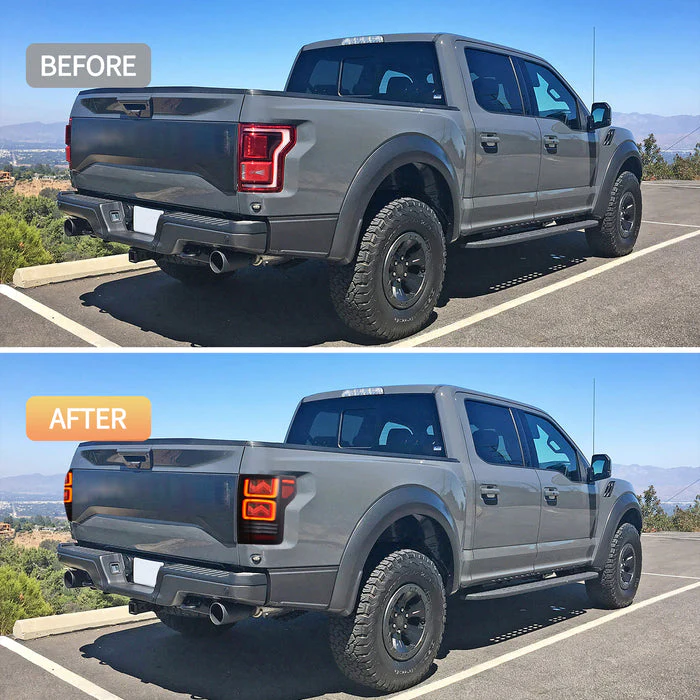 VLAND OLED Taillights For 2015-2020 Ford F150 w/Animation Amber Turn Signal - Image 19