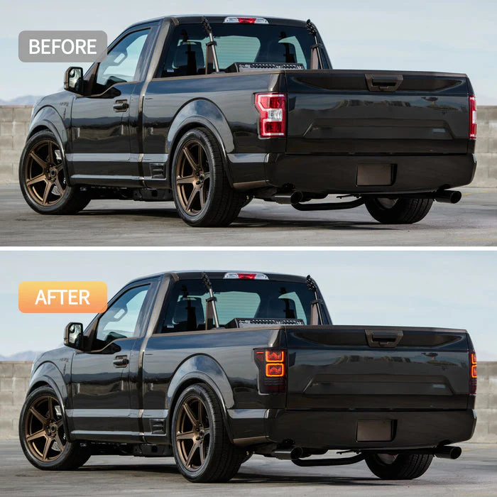 VLAND OLED Taillights For 2015-2020 Ford F150 w/Animation Amber Turn Signal - Image 21