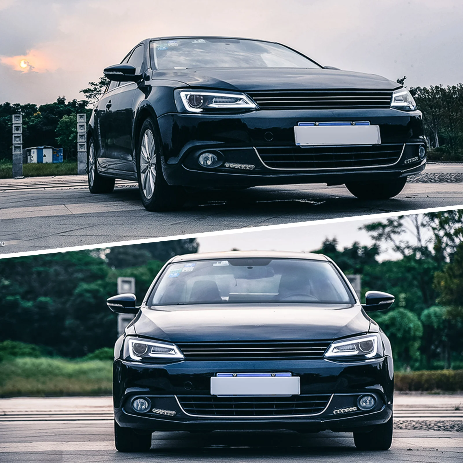 VLAND Dual Beam Headlights For Volkswagen Jetta / Sagitar 2011-2018 - Image 6