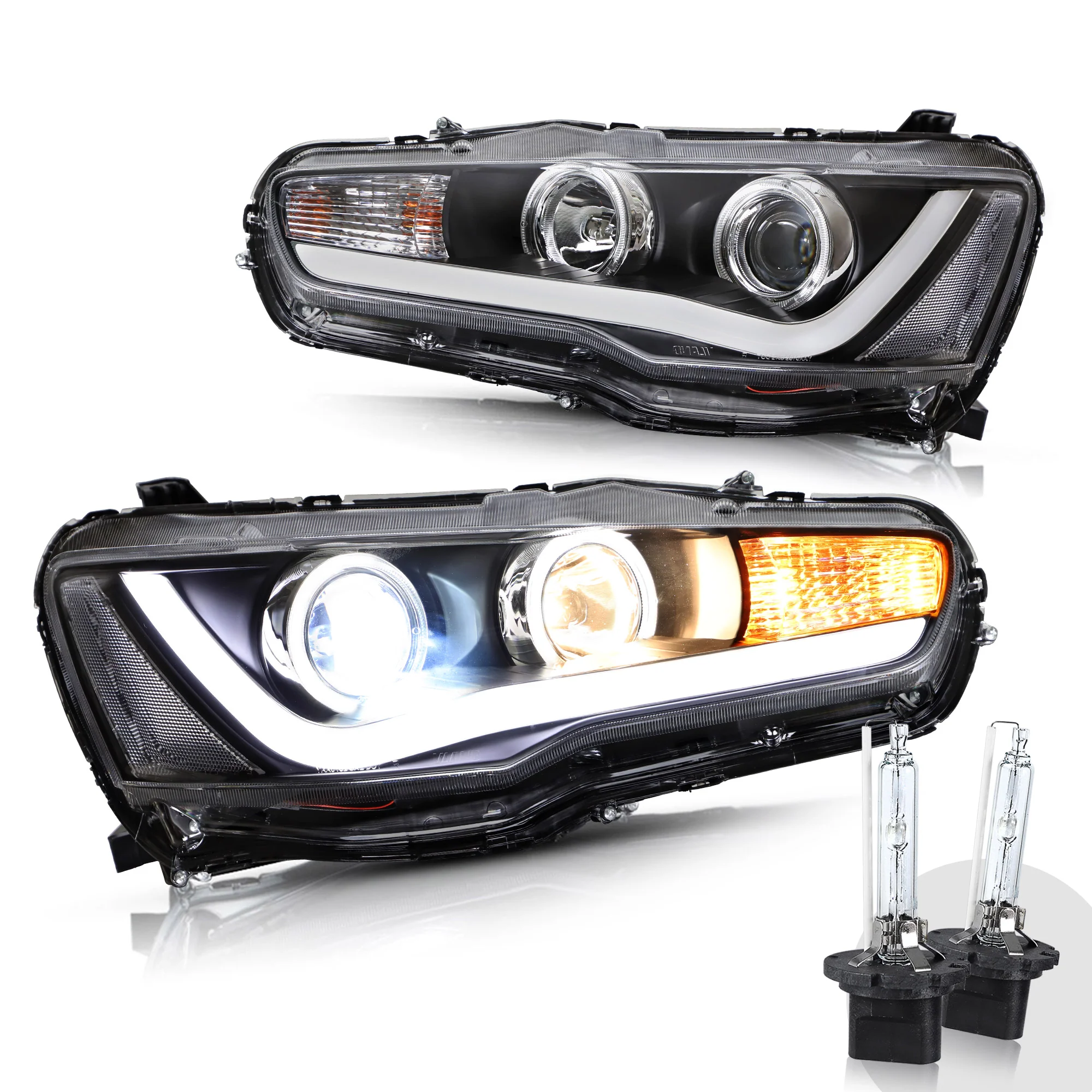 VLAND Projector Headlights for Mitsubishi Lancer EVO X 2008-2018 - Image 12