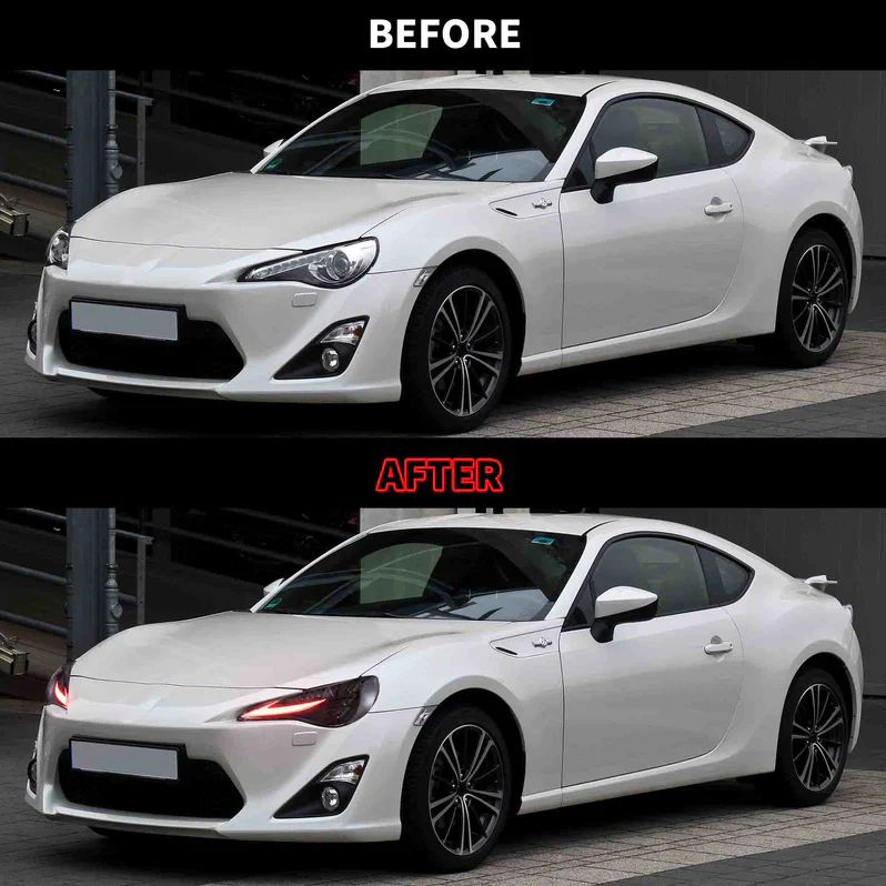 VLAND RGB LED Headlights For 2012-2021 Toyota 86 GT86, Scion Frs, Subaru Brz - Image 9