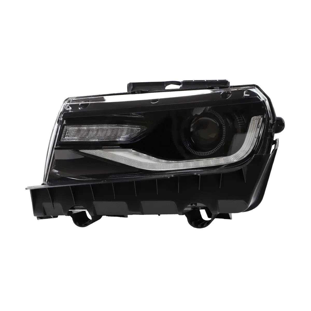 Vland RGB Dual Beam Headlights For Chevrolet Chevy Camaro 2014 2015 With Amber Sequential, Multicolor DRL colors - Image 12