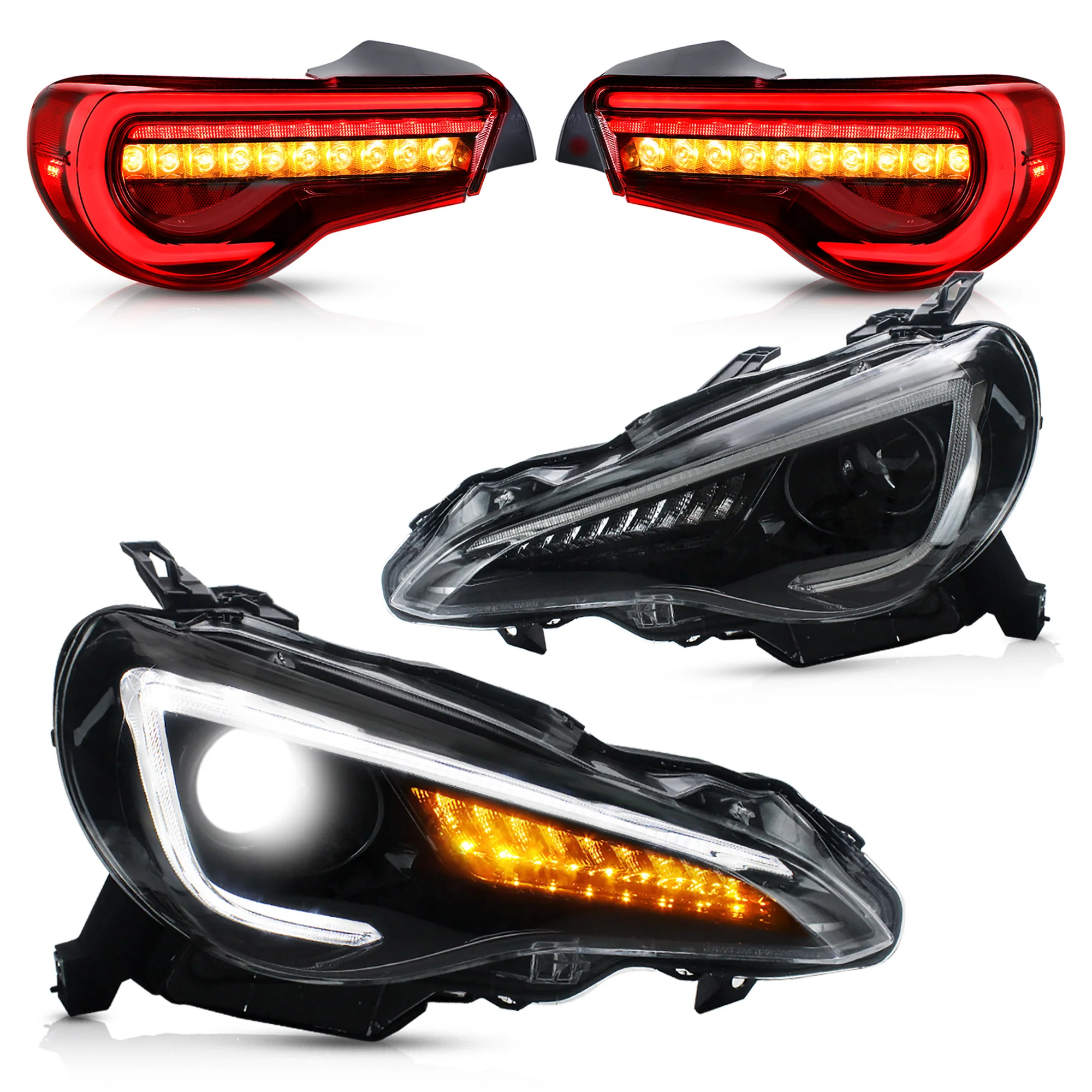 VLAND LED Taillights & Headlights For 2012-2020 Toyota 86 GT86, Subaru BRZ, Scion FRS