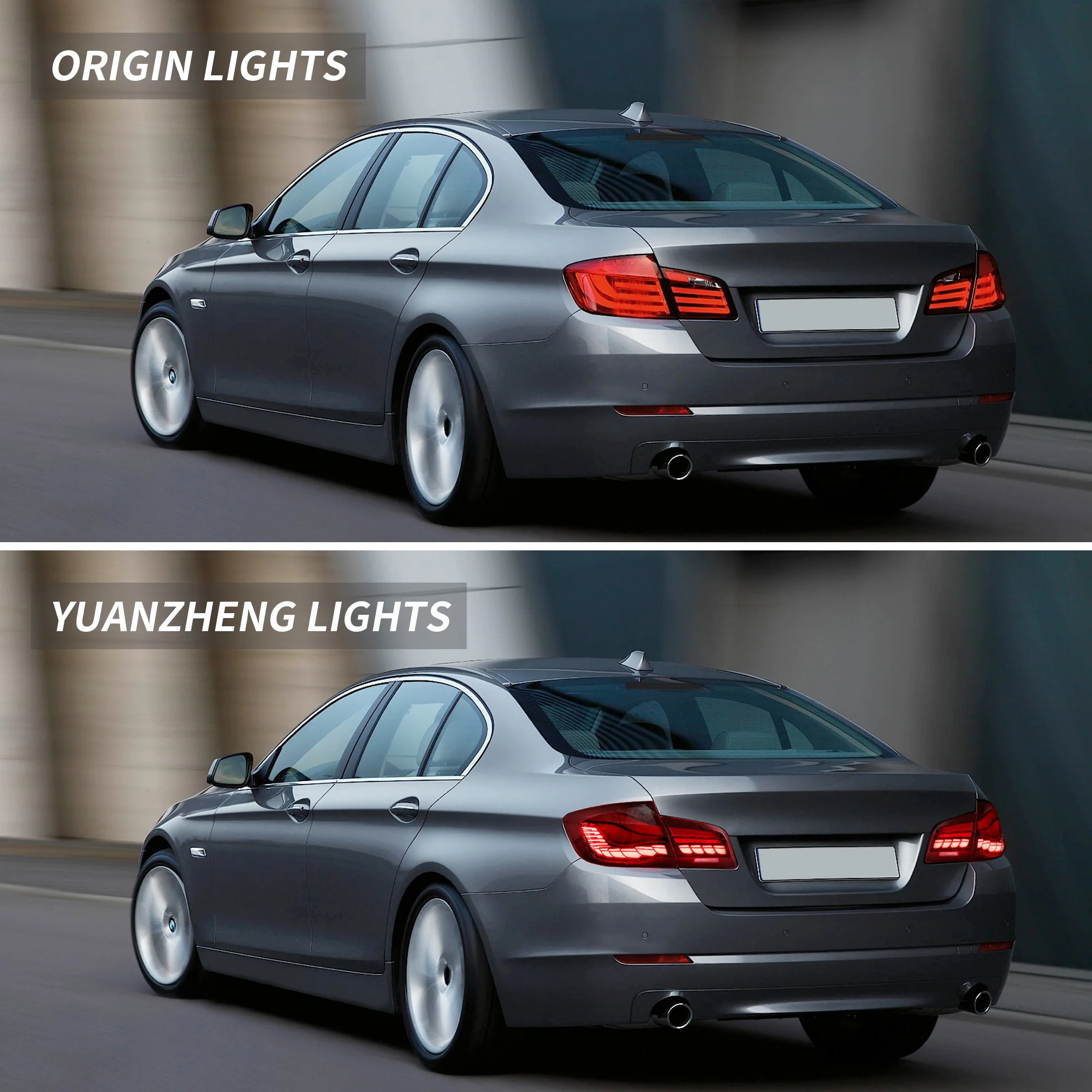 VLAND OLED Tail Lights For BMW 5 Series F10 F18 2011-2017 with Start-up Animation Running Lights(Not For F11/ F07) - Image 9