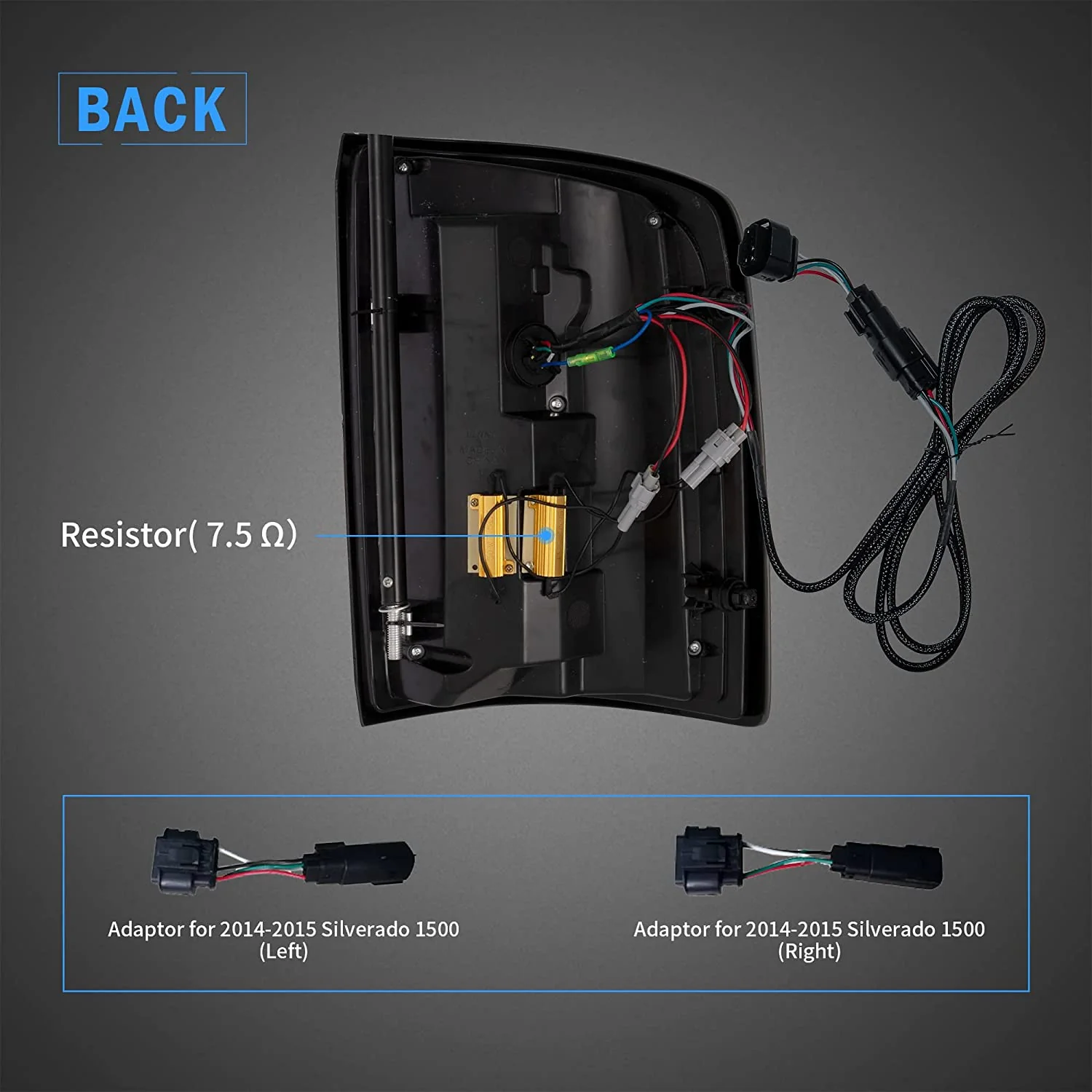 VLAND LED Tail lights For 2014-2018 Chevrolet Silverado 1500 2500HD 3500HD - Image 4