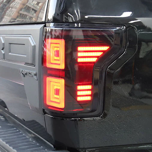 VLAND Tail Lights For Ford F150 2015-2020 with Red Turn Signal - Image 5