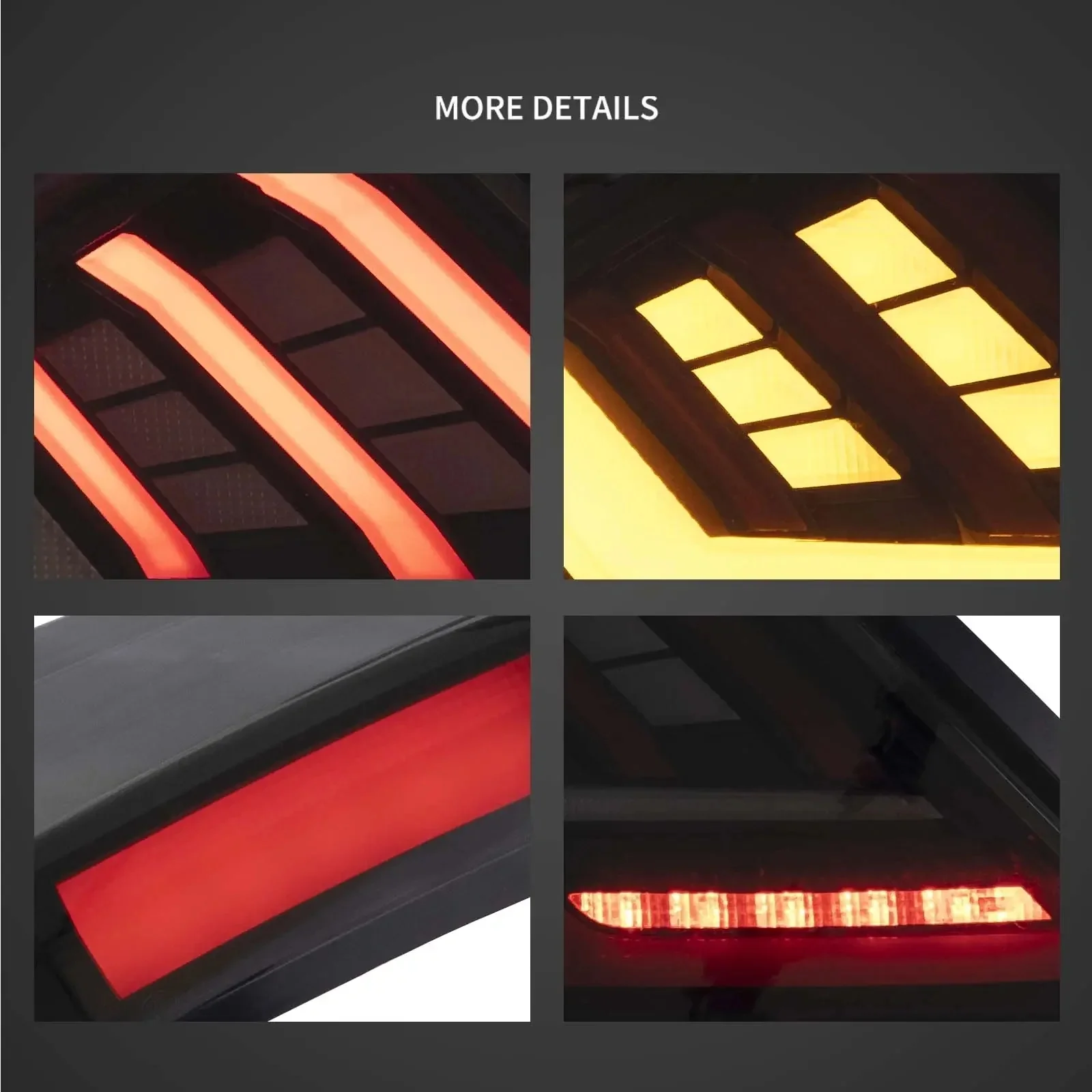 VLAND Tail Lights For Honda Civic Hatchback LX Sport EX 2016-2021 [5 Door|10th Generation] - Image 9