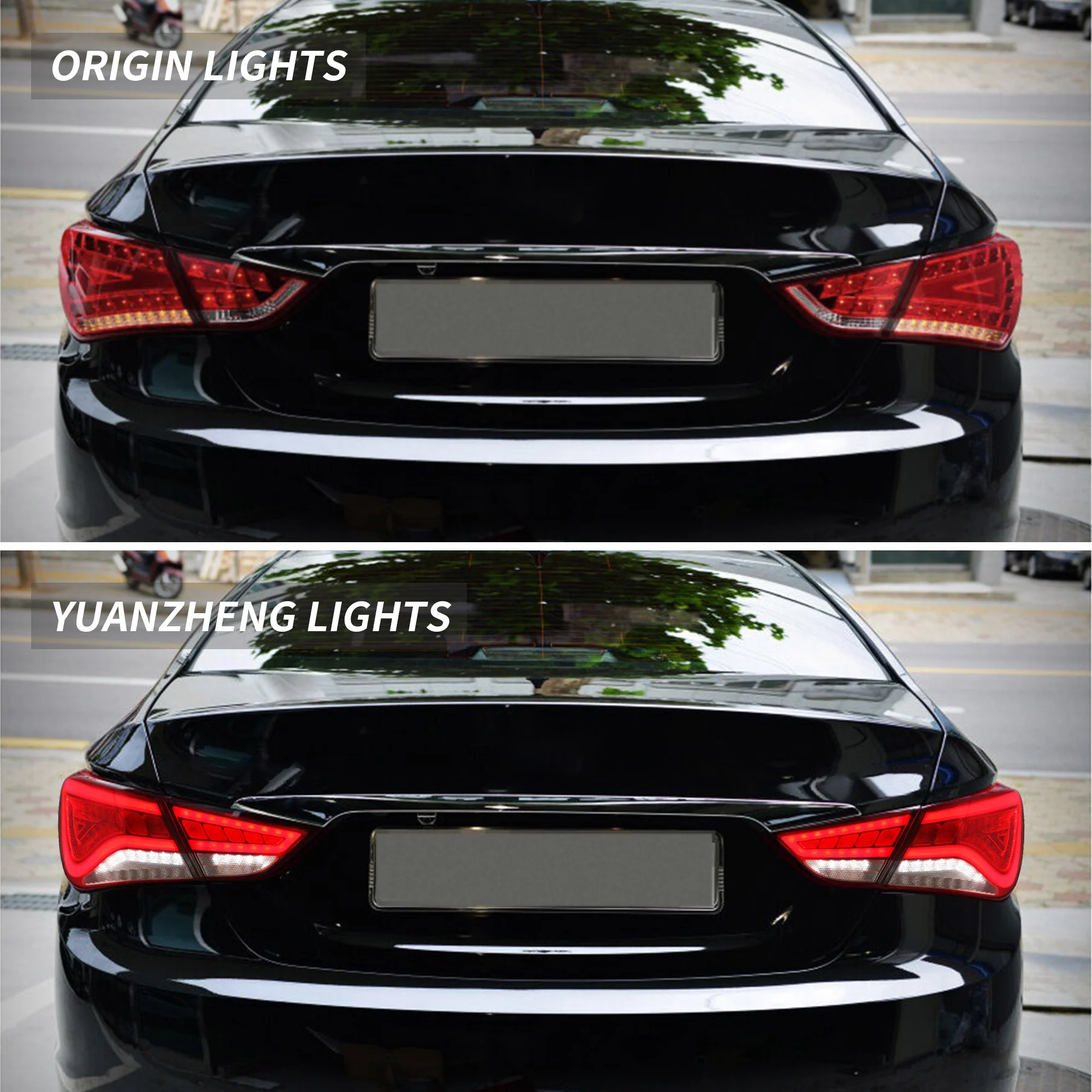 VLAND Full LED Tail Lights For Hyundai Sonata 6th Gen Sedan 2011-2014 - Image 10