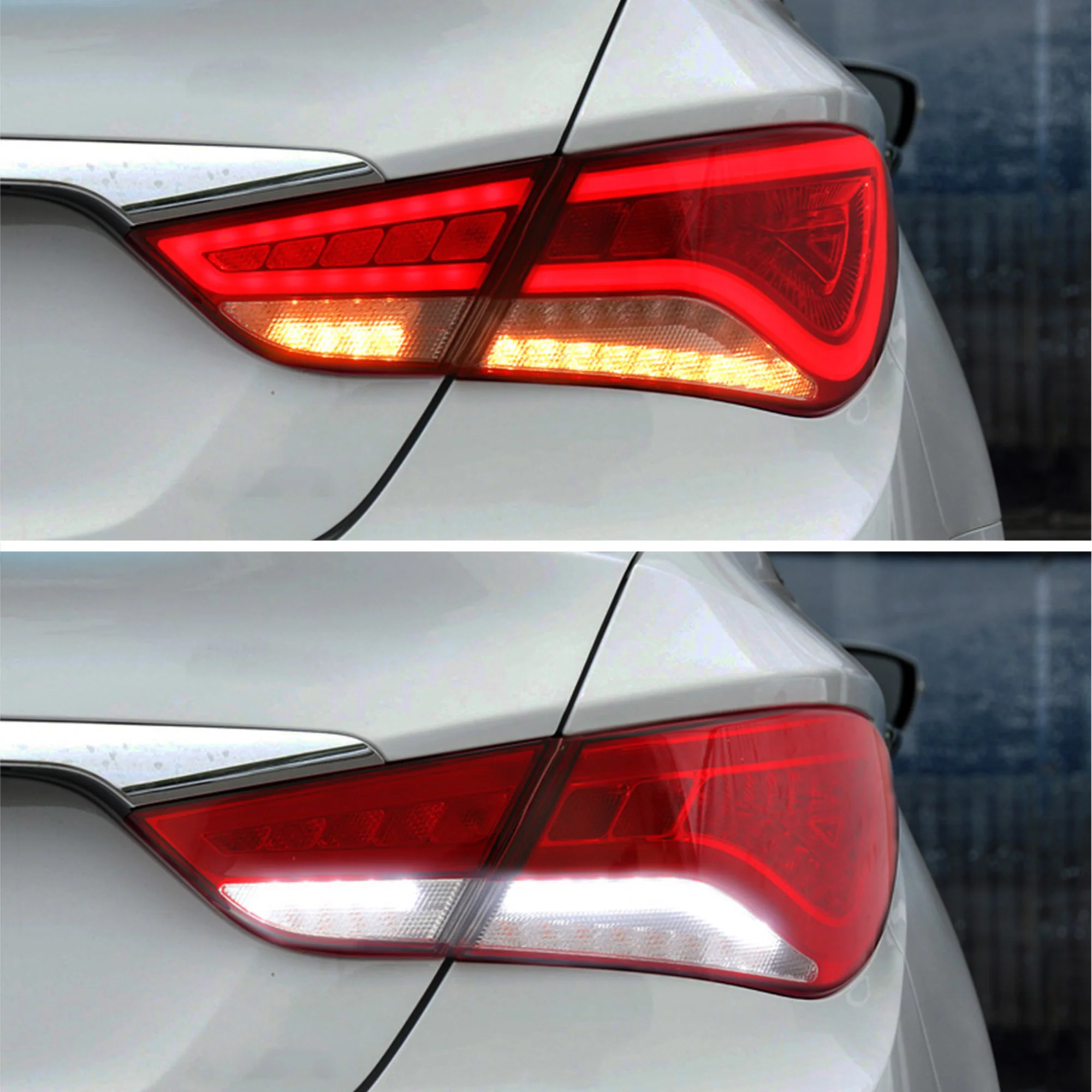 VLAND Full LED Tail Lights For Hyundai Sonata 6th Gen Sedan 2011-2014 - Image 18