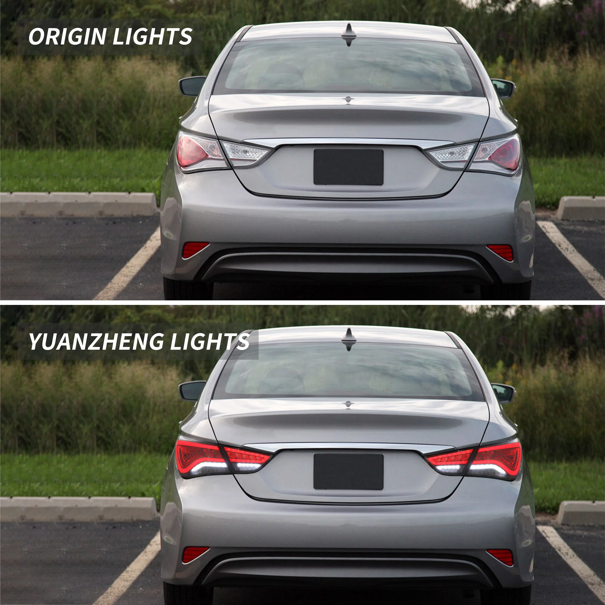 VLAND Full LED Tail Lights For Hyundai Sonata 6th Gen Sedan 2011-2014 - Image 6