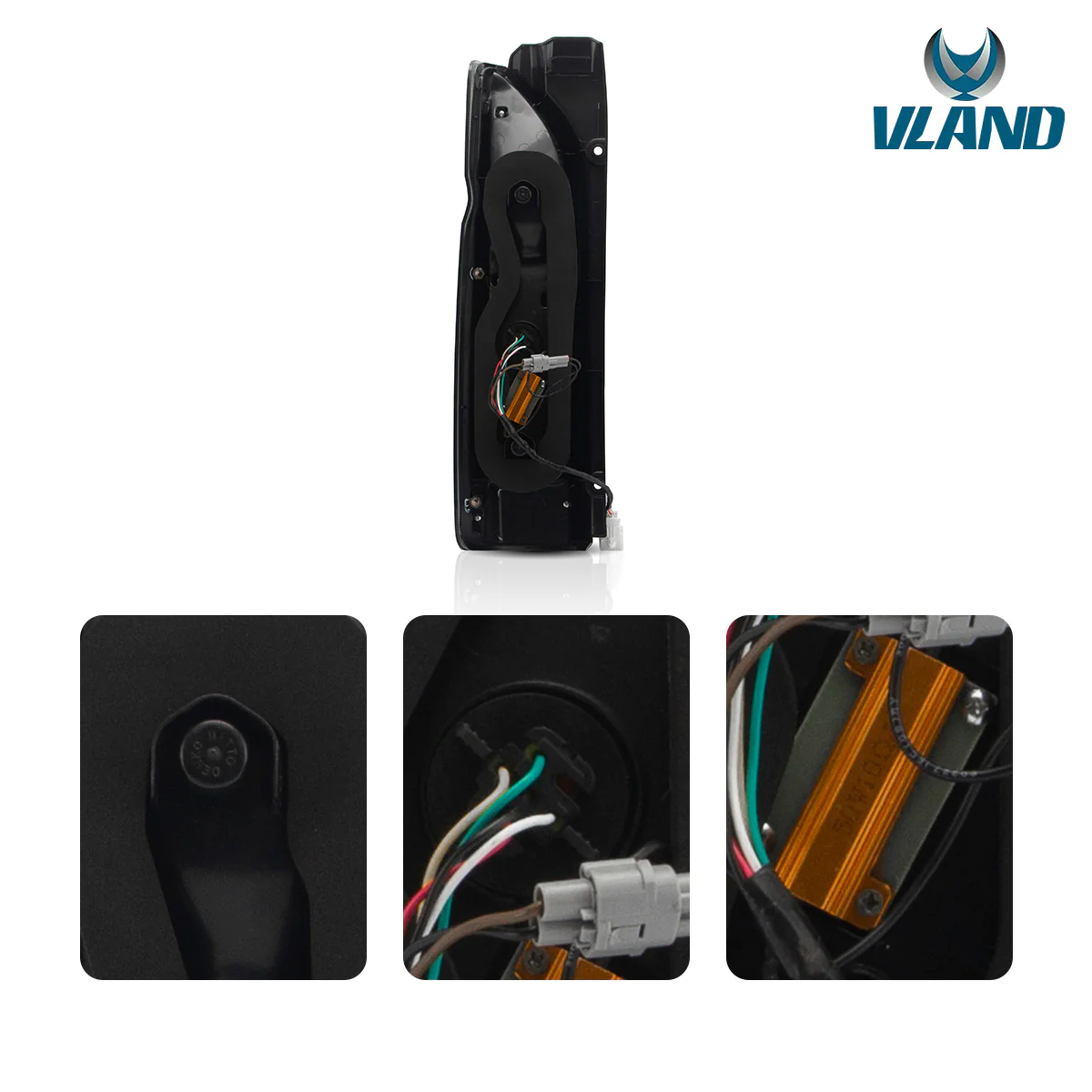 VLAND Full LED Tail Lights For Toyota Hiace 2005-2018 - Image 9