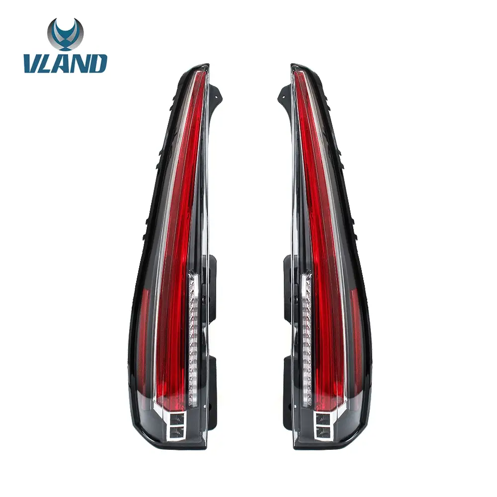 VLAND Full LED Tail Lights GMC Yukon Chevrolet Tahoe Suburban 2007-2014 5 Pins with 5 Holes - Image 13