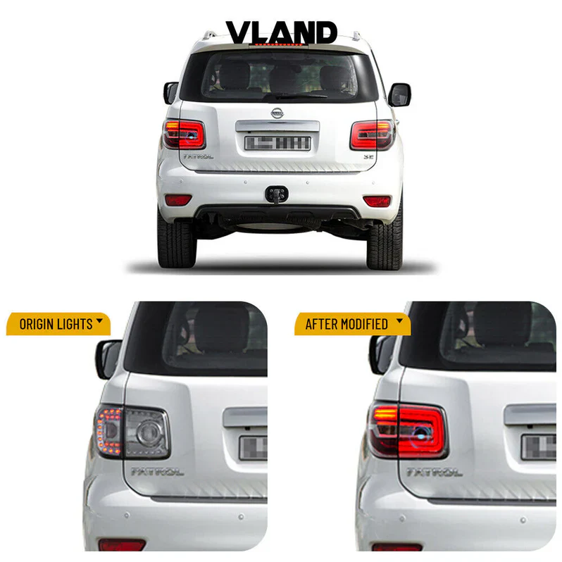 VLAND Taillights For 2017-2020 Nissan Armada (Y62) & 2010-2019 Patrol - Image 3
