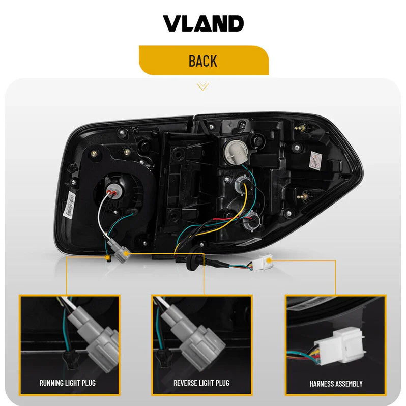 VLAND Taillights For 2017-2020 Nissan Armada (Y62) & 2010-2019 Patrol - Image 6